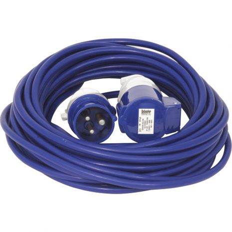 240v armoured extension lead